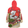 Redcliffe Dolphins Christmas Custom Snug Hoodie - Let's Get Lit Chrisse Pressie Snug Hoodie