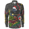 Penrith Panthers Christmas Custom Long Sleeve Shirt - Let's Get Lit Chrisse Pressie Long Sleeve Shirt
