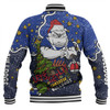 Canterbury-Bankstown Bulldogs Christmas Custom Baseball Jacket - Let's Get Lit Chrisse Pressie Baseball Jacket