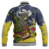North Queensland Cowboys Christmas Custom Baseball Jacket - Let's Get Lit Chrisse Pressie Baseball Jacket