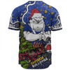 Canterbury-Bankstown Bulldogs Christmas Custom Baseball Shirt - Let's Get Lit Chrisse Pressie Baseball Shirt