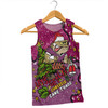 Queensland Cane Toads Christmas Custom Men Singlet - Let's Get Lit Chrisse Pressie Men Singlet