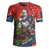 Sydney Roosters Christmas Custom Rugby Jersey - Let's Get Lit Chrisse Pressie Rugby Jersey