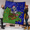 New Zealand Warriors Christmas Custom Quilt - Let's Get Lit Chrisse Pressie Quilt