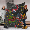 Penrith Panthers Christmas Custom Blanket - Let's Get Lit Chrisse Pressie Blanket