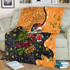 Wests Tigers Christmas Custom Blanket - Let's Get Lit Chrisse Pressie Blanket