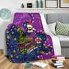 Melbourne Storm Christmas Custom Blanket - Let's Get Lit Chrisse Pressie Blanket