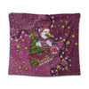 Manly Warringah Sea Eagles Christmas Custom Tapestry - Let's Get Lit Chrisse Pressie Tapestry