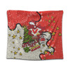 St. George Illawarra Dragons Christmas Custom Tapestry - Let's Get Lit Chrisse Pressie Tapestry