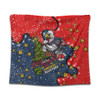 Sydney Roosters Christmas Custom Tapestry - Let's Get Lit Chrisse Pressie Tapestry