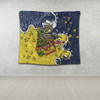 North Queensland Cowboys Christmas Custom Tapestry - Let's Get Lit Chrisse Pressie Tapestry