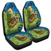 Parramatta Eels Christmas Custom Car Seat Cover - Let's Get Lit Chrisse Pressie Car Seat Cover