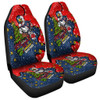Sydney Roosters Christmas Custom Car Seat Cover - Let's Get Lit Chrisse Pressie Car Seat Cover