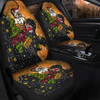 Wests Tigers Christmas Custom Car Seat Cover - Let's Get Lit Chrisse Pressie Car Seat Cover