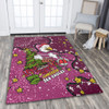 Manly Warringah Sea Eagles Christmas Custom Area Rug - Let's Get Lit Chrisse Pressie Area Rug