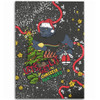 Penrith Panthers Christmas Custom Area Rug - Let's Get Lit Chrisse Pressie Area Rug