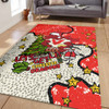 St. George Illawarra Dragons Christmas Custom Area Rug - Let's Get Lit Chrisse Pressie Area Rug