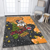 Wests Tigers Christmas Custom Area Rug - Let's Get Lit Chrisse Pressie Area Rug