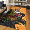 Wests Tigers Christmas Custom Area Rug - Let's Get Lit Chrisse Pressie Area Rug