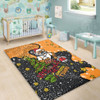 Wests Tigers Christmas Custom Area Rug - Let's Get Lit Chrisse Pressie Area Rug