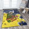 North Queensland Cowboys Christmas Custom Area Rug - Let's Get Lit Chrisse Pressie Area Rug