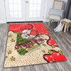 Redcliffe Dolphins Christmas Custom Area Rug - Let's Get Lit Chrisse Pressie Area Rug