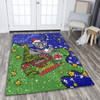 New Zealand Warriors Christmas Custom Area Rug - Let's Get Lit Chrisse Pressie Area Rug