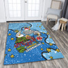 New South Wales Cockroaches Christmas Custom Area Rug - Let's Get Lit Chrisse Pressie Area Rug