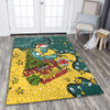 Australia Wallabies Christmas Custom Area Rug - Let's Get Lit Chrisse Pressie Area Rug