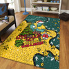 Australia Wallabies Christmas Custom Area Rug - Let's Get Lit Chrisse Pressie Area Rug