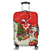 St. George Illawarra Dragons Christmas Custom Luggage Cover - Let's Get Lit Chrisse Pressie Luggage Cover