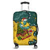 Australia Wallabies Christmas Custom Luggage Cover - Let's Get Lit Chrisse Pressie Luggage Cover
