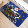 Canterbury-Bankstown Bulldogs Christmas Custom Doormat - Let's Get Lit Chrisse Pressie Doormat