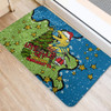 Parramatta Eels Christmas Custom Doormat - Let's Get Lit Chrisse Pressie Doormat