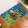 Parramatta Eels Christmas Custom Doormat - Let's Get Lit Chrisse Pressie Doormat