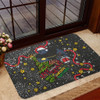 Penrith Panthers Christmas Custom Doormat - Let's Get Lit Chrisse Pressie Doormat