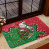 South Sydney Rabbitohs Custom Doormat - Let's Get Lit Chrisse Pressie Doormat
