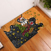 Wests Tigers Christmas Custom Doormat - Let's Get Lit Chrisse Pressie Doormat