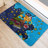 Gold Coast Titans Christmas Custom Doormat - Let's Get Lit Chrisse Pressie Doormat