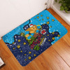 Gold Coast Titans Christmas Custom Doormat - Let's Get Lit Chrisse Pressie Doormat