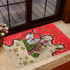 Redcliffe Dolphins Christmas Custom Doormat - Let's Get Lit Chrisse Pressie Doormat