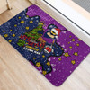 Melbourne Storm Christmas Custom Doormat - Let's Get Lit Chrisse Pressie Doormat