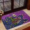 Melbourne Storm Christmas Custom Doormat - Let's Get Lit Chrisse Pressie Doormat