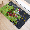Canberra Raiders Christmas Custom Doormat - Let's Get Lit Chrisse Pressie Doormat