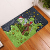 Canberra Raiders Christmas Custom Doormat - Let's Get Lit Chrisse Pressie Doormat