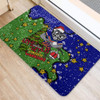 New Zealand Warriors Christmas Custom Doormat - Let's Get Lit Chrisse Pressie Doormat
