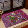 Queensland Cane Toads Christmas Custom Doormat - Let's Get Lit Chrisse Pressie Doormat