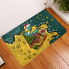 Australia Wallabies Christmas Custom Doormat - Let's Get Lit Chrisse Pressie Doormat