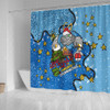 New South Wales Cockroaches Christmas Custom Shower Curtain - Let's Get Lit Chrisse Pressie Shower Curtain