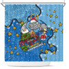 New South Wales Cockroaches Christmas Custom Shower Curtain - Let's Get Lit Chrisse Pressie Shower Curtain